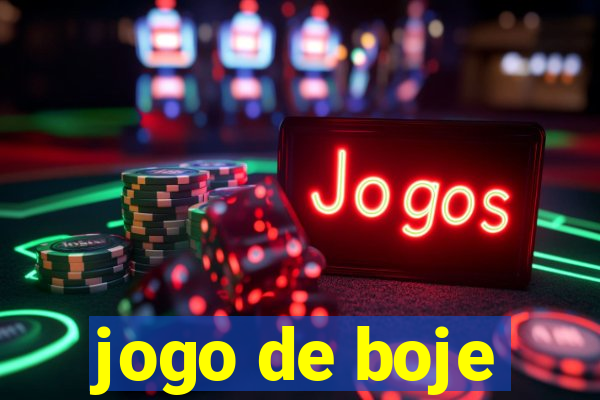 jogo de boje